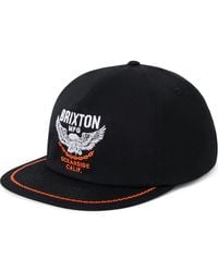 Brixton - Waller Hp Snapback Baseball Cap - Lyst