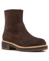 Blondo - Nappa Waterproof Suede Bootie - Lyst