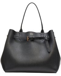 Tom Ford - Large Audrey Grained Leather Tote - Lyst