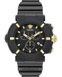 Versace - Real Active Chronograph Bracelet Watch, 45Mm - Lyst