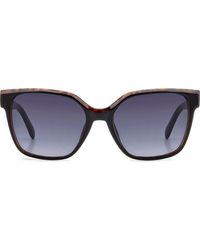 Fossil - 55Mm Gradient Cat Eye Sunglasses - Lyst