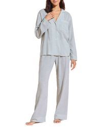 Eberjey - Nautico Stripe Long Sleeve Top & Pants Pajamas - Lyst