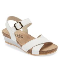 Naot - Throne Wedge Sandal - Lyst