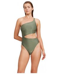 Luma Gottex - High End One Shoulder Cut Out One Piece - Lyst