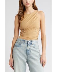 Open Edit - Side Ruched Tank - Lyst