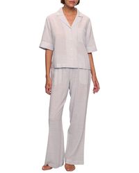 Eberjey - Nautico Stripe Pajamas - Lyst