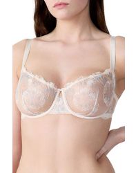 Etam - Flowers N°9 Underwire Balconette Bra - Lyst