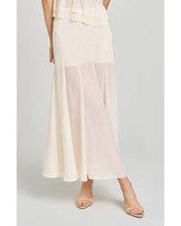 Wayf - Norah Semisheer Skirt - Lyst