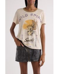 Isabel Marant - Kiliann Linen Graphic T-Shirt - Lyst