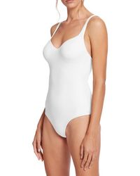 Wolford - Mat De Luxe Underwire Shaping Bodysuit - Lyst