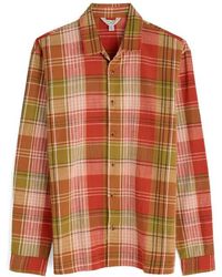 Seasalt Cornwall - Penmere Plaid Organic Cotton Button-Up Shirt - Lyst