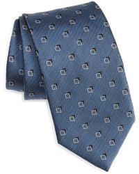 Brioni - Geometric Herringbone Silk Tie - Lyst