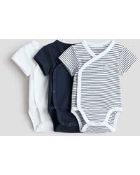 H&M - 3-Pack Wrapover Bodysuits - Lyst