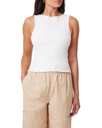 Scotch & Soda - Lettuce Edge Rib Tank - Lyst