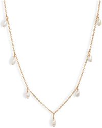 SET & STONES - Meri Freshwater Pearl Chain Necklace - Lyst