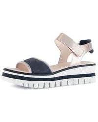 Gabor - 64.629 Platform Wedge Sandal - Lyst