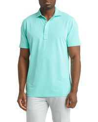 Peter Millar - Crown Crafted Soul Mesh Performance Polo - Lyst