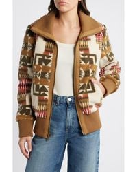 Pendleton - Foxglove Range Fleece Bomber Jacket - Lyst