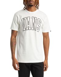 Vans - Logo Cotton Graphic T-shirt - Lyst