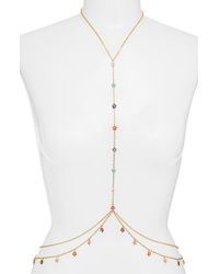 VIDAKUSH - Twinkle Flower Body Chain - Lyst