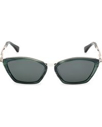 Max Mara - Miller 54Mm Round Sunglasses - Lyst