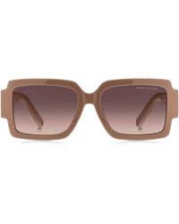 Marc Jacobs - 55mm Gradient Rectangular Sunglasses - Lyst