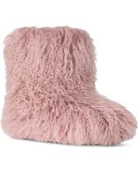 UGG - Classic Short Fluff Momma Genuine Shearling Bootie - Lyst