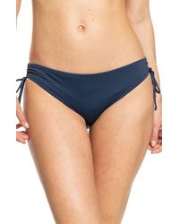 Roxy - Beach Classics Side Tie Hipster Bikini Bottoms - Lyst