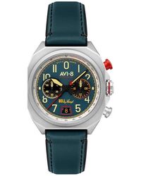 AVI-8 - Bell X-1 Machbuster Chronograph Watch, 41Mm - Lyst