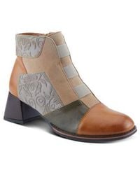 Spring Step - Copine Cap Toe Bootie - Lyst