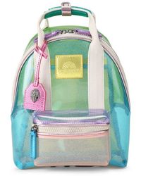 Kurt Geiger - Small Southbank Vinyl Clear Backpack - Lyst
