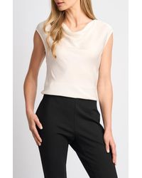 Halogen® - Cowl Neck Top - Lyst