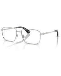 Burberry - 56Mm Rectangle Optical Glasses - Lyst