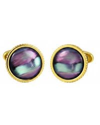 DEJI ENIOLA - Aurora Mother Of Pearl Cufflinks - Lyst