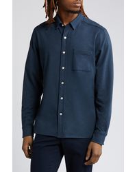 Rhone - Wfh Knit Button-up Shirt - Lyst