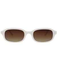 Florence By Mills - 49Mm Rectangular Sunglasses - Lyst