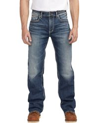 Silver Jeans Co. - Craig Classic Fit Bootcut Jeans - Lyst