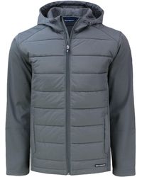 Cutter & Buck - Evoke Water & Wind Resistant Insulated Quilted Recycled Polyester Puffer Jacket - Lyst