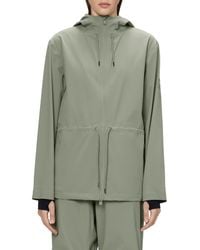 Rains - Suva Hardshell Waterproof Hooded Rain Jacket - Lyst