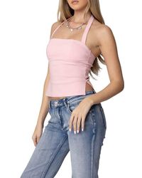 Edikted - Dara Halter Top - Lyst