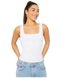 Fabletics - Daily Rib Square Neck Tank - Lyst