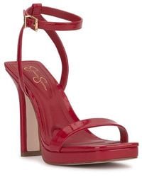 Jessica Simpson - Adonia Ankle Strap Platform Sandal - Lyst