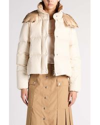 Moncler - Castelnew Down & Feather Puffer Jacket - Lyst