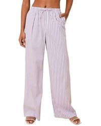 Solid & Striped - The Ashling Stripe Pleated Cover-Up Pants - Lyst