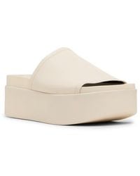 Steve Madden - Arwen Platform Wedge Slide Sandal - Lyst