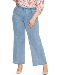 NYDJ - Waist Match Major Wide Leg Jeans - Lyst