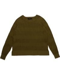 DELUC - Creta Openwork Sweater - Lyst