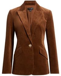 Tahari - One-Button Corduroy Jacket - Lyst