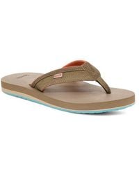 Sanuk - Ziggy Water Friendly Flip Flop - Lyst