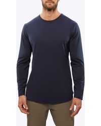 Cuts - Ao Curved Hem Long Sleeve T-Shirt - Lyst